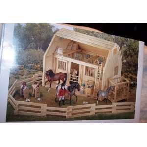  Barn Pine Wood by Breyer Horses Toys & Games