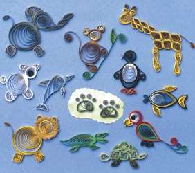   basic instructions, patterns, ideas and coordinating quilling paper
