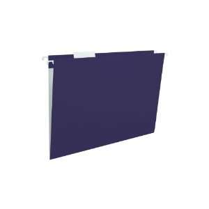  Smead Hanging Folders, Letter Size, 1/5 Cut Tab, Blue, 5 