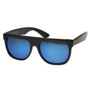   Top Modern Aviator Style Retro Sunglasses w Color Mirrored Lens  