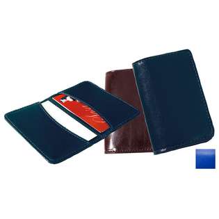 Raika RO 112 BLUE Business Card Holder   Blue at 
