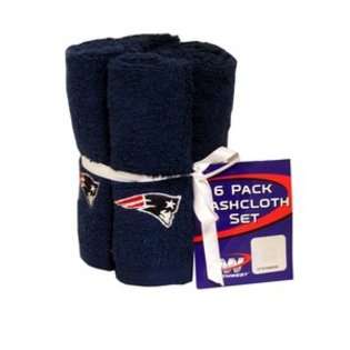   Company, LLC. New England Patriots 6 Pack Washcloth Set 