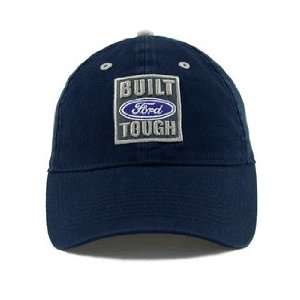  Built Ford Tough Embroidered Baseball Cap Hat: Sports 