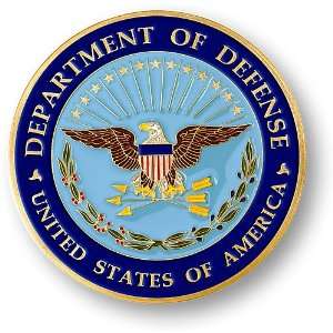  Department of Defense Adhesive Medallion 3 Everything 