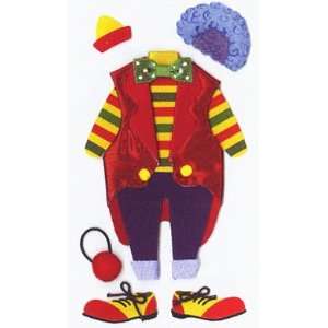  Clown   Jolees Boutique Le Grande Dimensional Sticker 