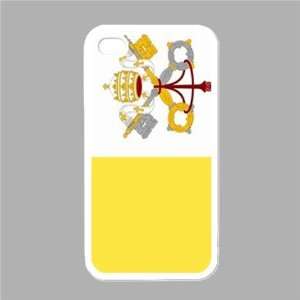  Vatican Holy See Flag White Iphone 4   Iphone 4s Case 