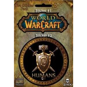  World of Warcraft Humans Sticker Set Toys & Games