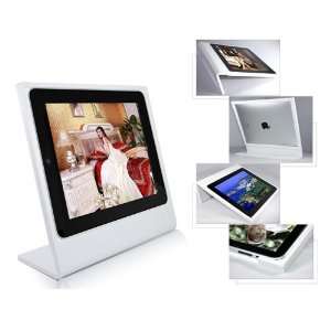    White 2 Way Movie Frame & Stand for Apple Ipad Electronics
