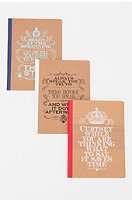 Everything Alice Notebook   Set Of 3