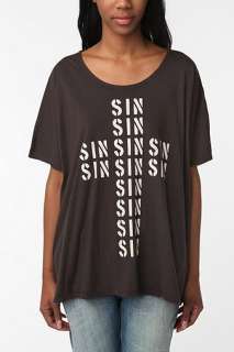 UrbanOutfitters  Truly Madly Deeply Oversized Sin Dolman Tee