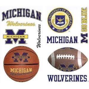  Michigan Wolverines   21 College Wall Stickers Decals 
