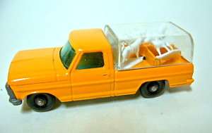 Matchbox RW No.50C Kennel Truck pre pro orange body  