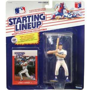   Lineup 1988 MLB Carded Larry Parish (Texas Rangers) C 9 Toys & Games
