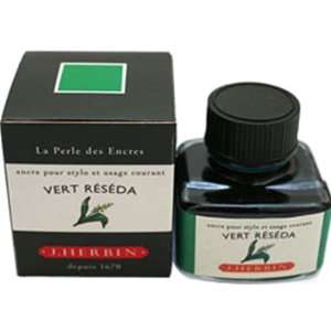   Herbin Bottled Ink Refill   Vert Reseda 130/38