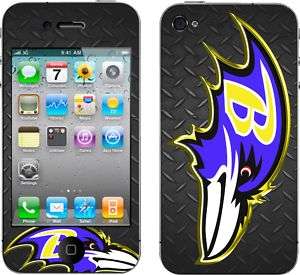 Baltimore Ravens Iphone 4 Decal Sticker Skins  