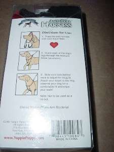 NEW Yuppie Puppy RED Anti Pull Dog Harness L/XL Fits Necks 16 33 