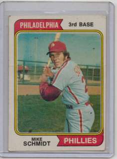 Mike Schmidt 1974 Topps Card #283 2nd Year! $9.99 BIN!  