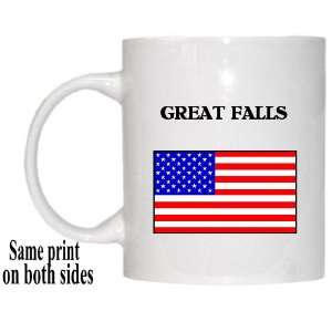  US Flag   Great Falls, Montana (MT) Mug 