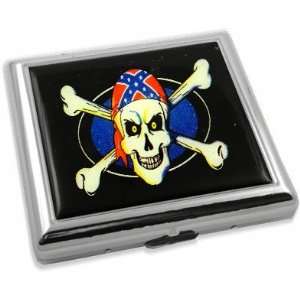  Rebel Pirate Skull Cigarette Case (For King Size Only 