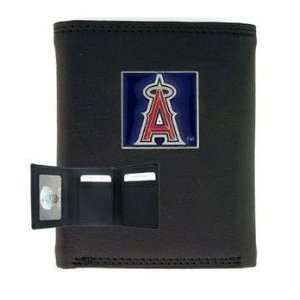   Boxed trifold Leather Wallet  LA Angels of Anaheim 