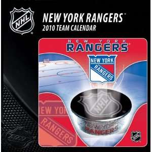  New York Rangers 2010 Box Calendar