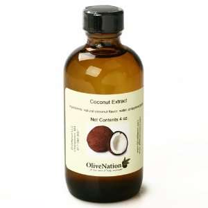 Pure Coconut Extract (4 ounce)  Grocery & Gourmet Food