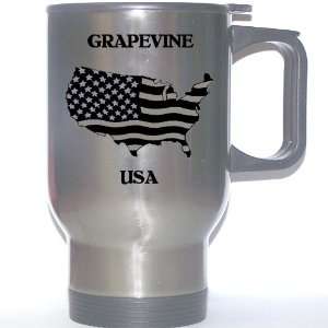  US Flag   Grapevine, Texas (TX) Stainless Steel Mug 