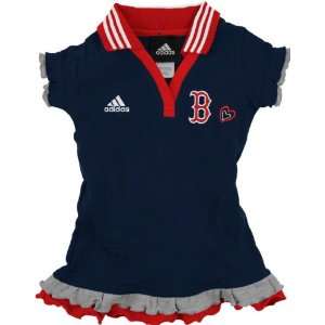 Boston Red Sox adidas Toddler Girls Polo Dress: Sports 