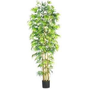   By Nearly Natural 7 Ft Multi Bambusa Bamboo Silk Tree