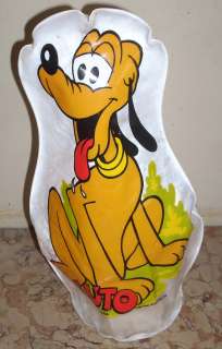 80S RARE ARGENTINA DISNEY PLUTO INFLATABLE PUNCH BAG  