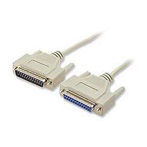  Null Modem Cable DB25M DB25F Mld 6FT Electronics
