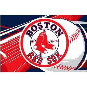 Boston Red Sox MLB Tufted Rug (39x59)  Sports 