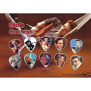  Eddie Cochran Guitar Pick Display Limited To 100 No.1 