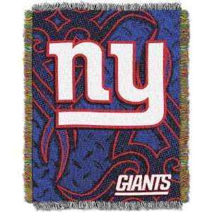   New York Giants 48X60 Tattoo Tapestry Throw