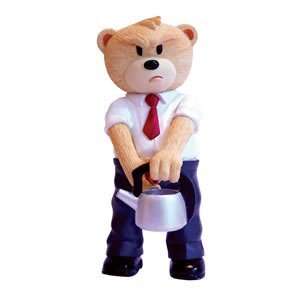   Tetley Office Boss Pot Pisser Bad Taste Bear Figurine: Everything Else