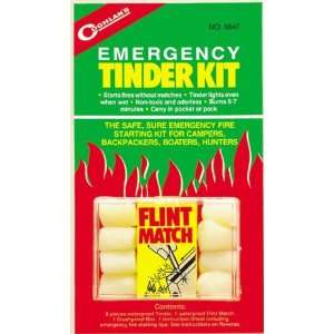    Coghlans Emergency Tinder Kit / Flint Match