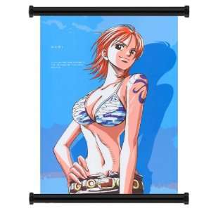  One Piece Nami Anime Fabric Wall Scroll Poster (16x22 