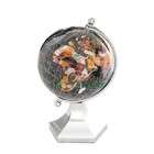 kalifano gemstone world globes globes 3 inch diameter gem stone