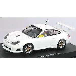   AUTOart 1:32 Slot Car Porsche 911 GT3R (996) White 13076: Toys & Games