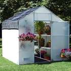 Solexx Garden Master 12 Greenhouse Kit   Panel Thickness: 3.5 mm
