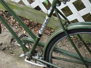 Ladies Vintage Huffy Bike Green Bike Bicycle 21 Original Cruiser 