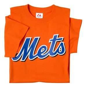  Majestic Youth MLB Pro Style T Shirts   New York Mets 