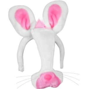    Childrens Rabbit Plush Animal Costume Headpiece: Toys & Games