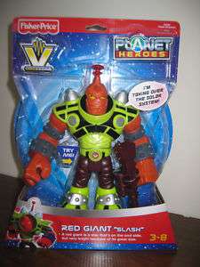 Fisher Price Planet Heroes Voice Comm Red Giant Slash  