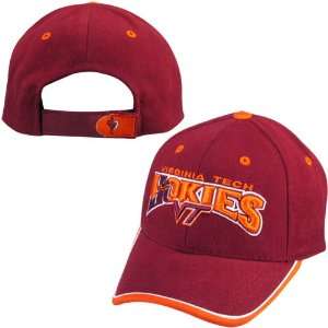 Top of the World Virginia Tech Hokies Maroon Youth Huddle Hat  