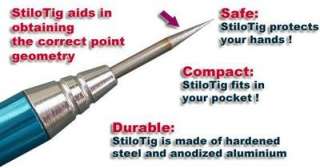 STILO TIG Welding Tungsten Electrode Grinding Rotating Tool 1/16   3 