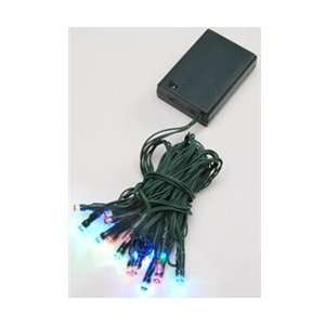   LED String Lights, Green Wire, Flashing/Steady Patio, Lawn & Garden