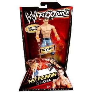   FlexForce Fist Poundin John Cena Action Figure with Orginal Arm Band