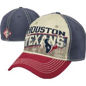   Texans Retro Sport Canvas Slouch Flex Fit Hat
