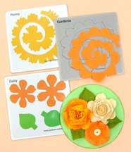   DIES Quilled Spiral Paper Flowers/Stamen/Petal Die Sizzix 877055001838